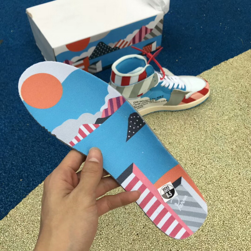 Super max Parra x Nike  Air Jordan 1 x OFF-WHITE(98% Authentic quality)